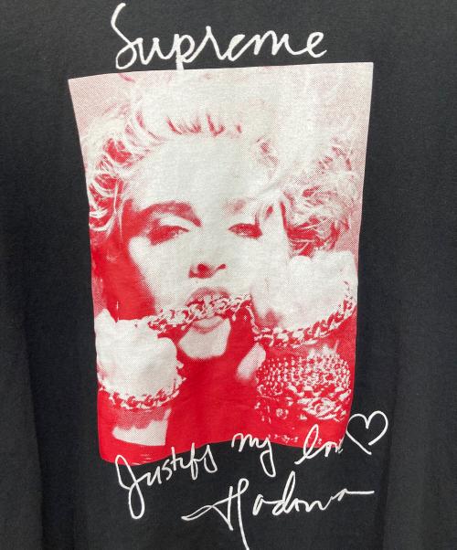 SUPREME（シュプリーム）Supreme (シュプリーム) MADONNA TEE ブラック サイズ:Mの古着・服飾アイテム