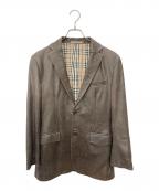 BURBERRY BLACK LABELバーバリーブラックレーベル）の古着「シープレザージャケット」｜ベージュ