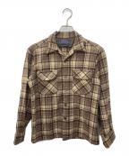 PENDLETONペンドルトン）の古着「ボードシャツ」｜ブラウン
