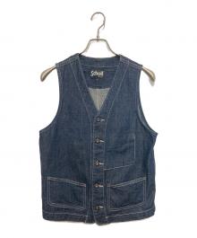 Schott（ショット）の古着「OLD DENIM WORK VEST」｜インディゴ