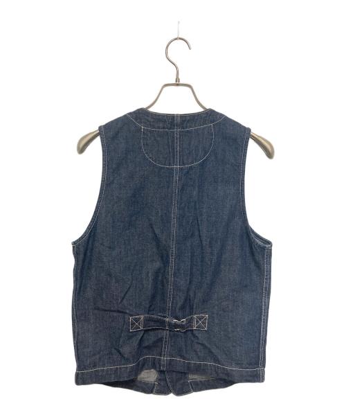 Schott（ショット）Schott (ショット) OLD DENIM WORK VEST インディゴ サイズ:Sの古着・服飾アイテム