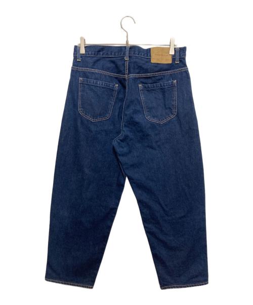 sasanqua by trees（サザンカバイツリー）sasanqua by trees (サザンカバイツリー) Loose Tapered Denim インディゴ サイズ:3の古着・服飾アイテム