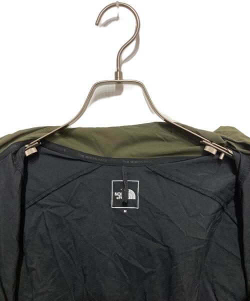 THE NORTH FACE（ザ ノース フェイス）THE NORTH FACE (ザ ノース フェイス) Anytime Wind Hoodie　エニタイム ウィンド フーディー グリーン×ブラック サイズ:Mの古着・服飾アイテム