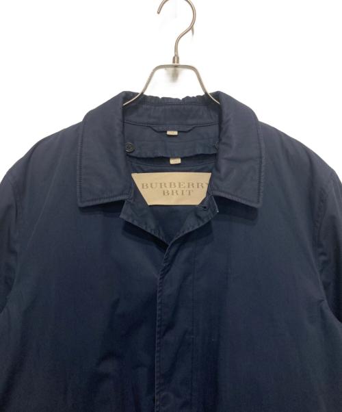 BURBERRY BRIT（バーバリーブリット）BURBERRY BRIT (バーバリーブリット) ライナー付トレンチコート ネイビー サイズ:XLの古着・服飾アイテム