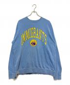 KIDS OF IMMI GRANTSKIDS OF IMMI GRANTS）の古着「プリントスウェット」｜ブルー