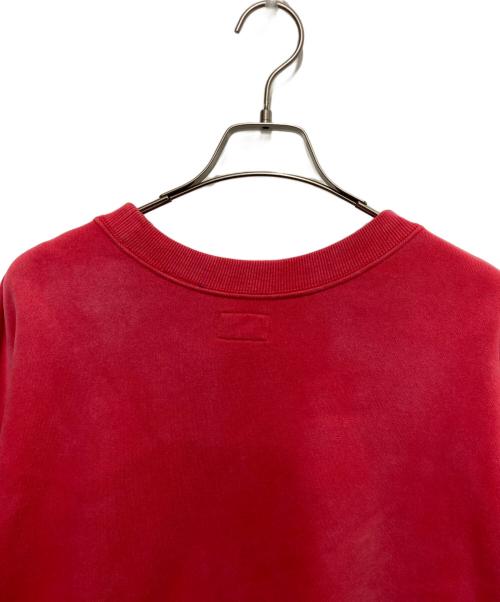 BEAMS（ビームス）BEAMS (ビームス) カレッジルーズスウェットクルー ピンク サイズ:Lの古着・服飾アイテム