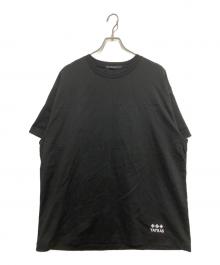 TATRAS（タトラス）の古着「バックプリントTシャツ」｜ブラック