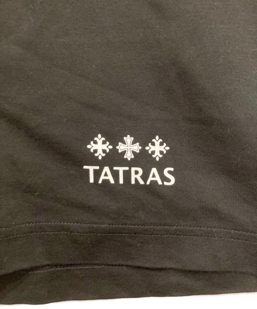 TATRAS（タトラス）TATRAS (タトラス) バックプリントTシャツ ブラック サイズ:04の古着・服飾アイテム