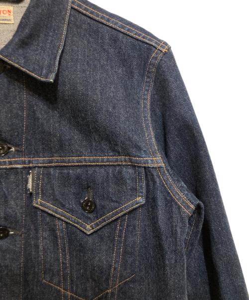 CANTON（キャントン）CANTON (キャントン) デニムジャケット インディゴ サイズ:36の古着・服飾アイテム