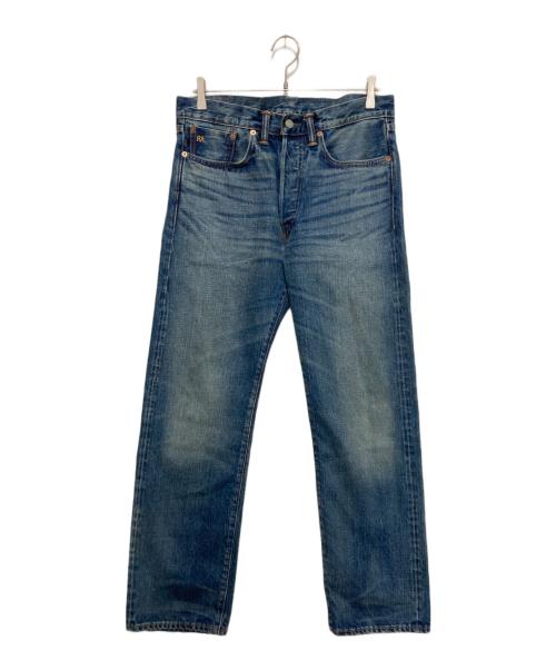 RRL（ダブルアールエル）RRL (ダブルアールエル) STRAIGHT LEG JAPAN WOVEN SELVEDGE DENIM ブルー サイズ:W32×L30の古着・服飾アイテム