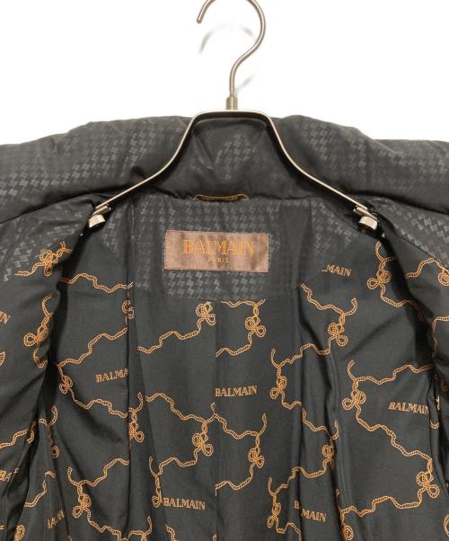 BALMAIN（バルマン）BALMAIN (バルマン) ダウンジャケット ブラック サイズ:Lの古着・服飾アイテム