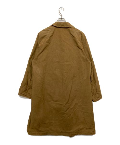 confect（コンフェクト）CONFECT (コンフェクト) スーピマコットンダブルブレストチェスターコート ブラウン サイズ:3の古着・服飾アイテム