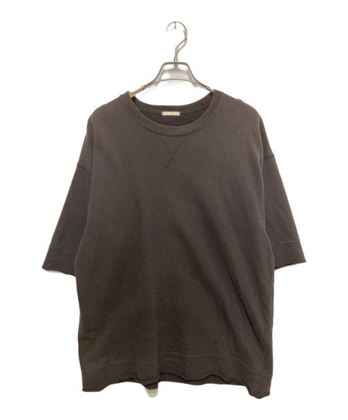 ULTERIOR（アルテリア）ULTERIOR (アルテリア) 半袖スウェット ブラウン サイズ:SIZE 4の古着・服飾アイテム