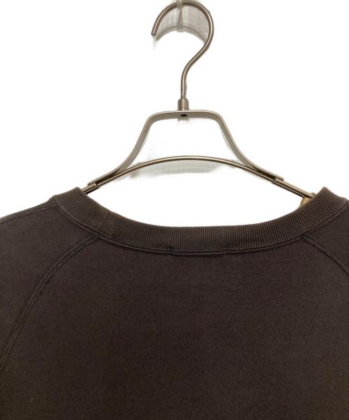 ULTERIOR（アルテリア）ULTERIOR (アルテリア) 半袖スウェット ブラウン サイズ:SIZE 4の古着・服飾アイテム