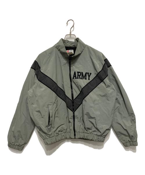 US ARMY（ユーエスアーミー）US ARMY (ユーエスアーミー) IPFUトレーニングジャケット グリーン サイズ:表記なしの古着・服飾アイテム