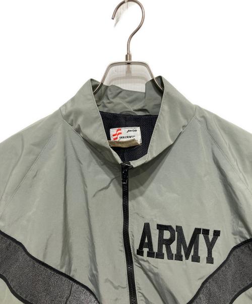 US ARMY（ユーエスアーミー）US ARMY (ユーエスアーミー) IPFUトレーニングジャケット グリーン サイズ:表記なしの古着・服飾アイテム