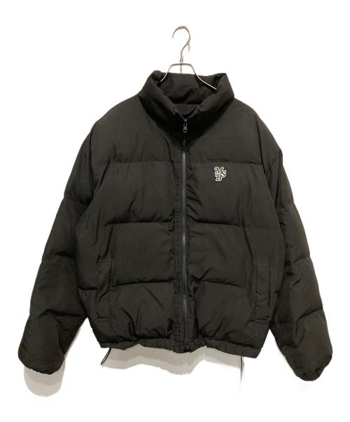 My Sugar Babe（マイシュガーベイブ）My Sugar Babe (マイシュガーベイブ) reversible puffy jacket　リバーシブル パフィー ジャケット ブラック サイズ:Lの古着・服飾アイテム