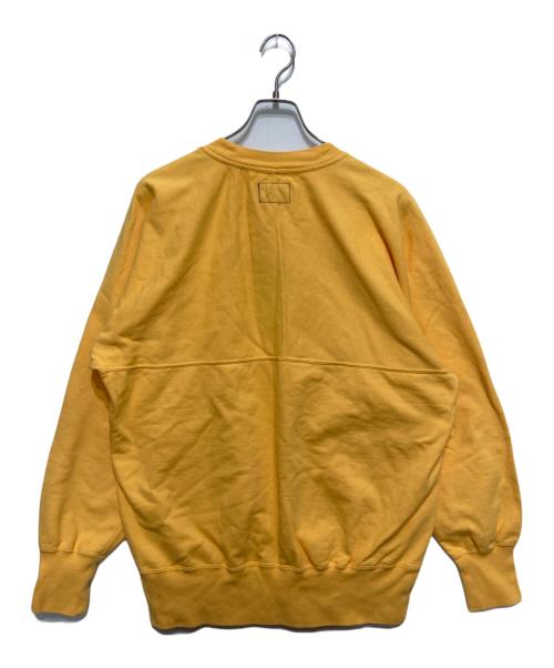 THE NORTHFACE PURPLELABEL（ザ・ノースフェイス パープルレーベル）THE NORTHFACE PURPLELABEL 11oz Crewneck Graphic Sweatshirt　イレブンオンス クルーネック グラフィック スウェットシャツ イエロー サイズ:Lの古着・服飾アイテム