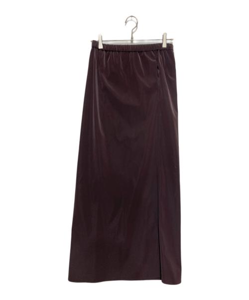 RIM.ARK（リムアーク）RIM.ARK (リムアーク) Shimmer Maxi SK　シマー マキシ スカート パープル サイズ:Ⅿ 未使用品の古着・服飾アイテム