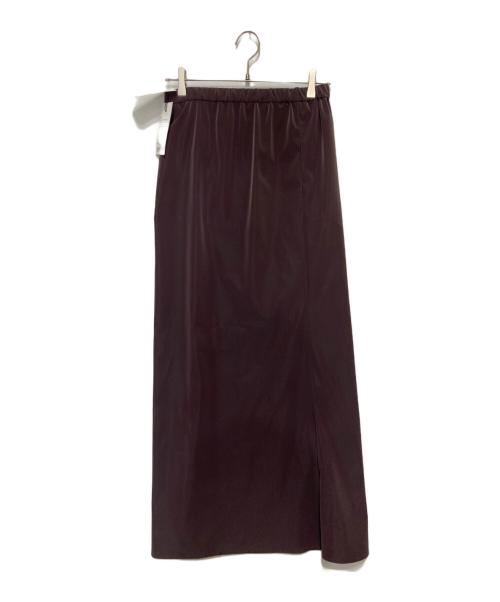 RIM.ARK（リムアーク）RIM.ARK (リムアーク) Shimmer Maxi SK　シマー マキシ スカート パープル サイズ:Ⅿ 未使用品の古着・服飾アイテム