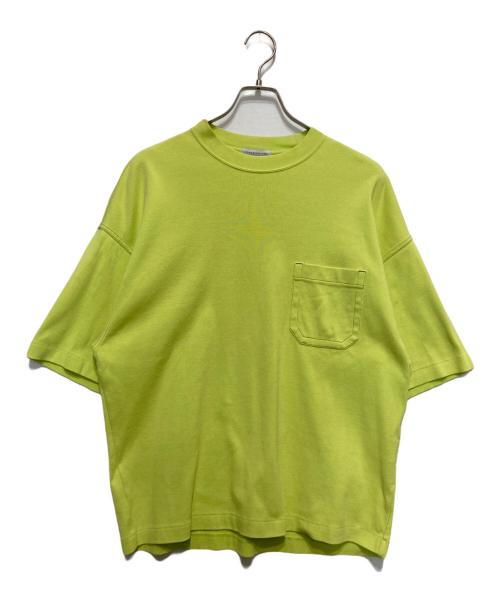 TOMORROW LAND（トゥモローランド）TOMORROW LAND (トゥモローランド) コットンカシミヤカットソー イエロー サイズ:Sの古着・服飾アイテム