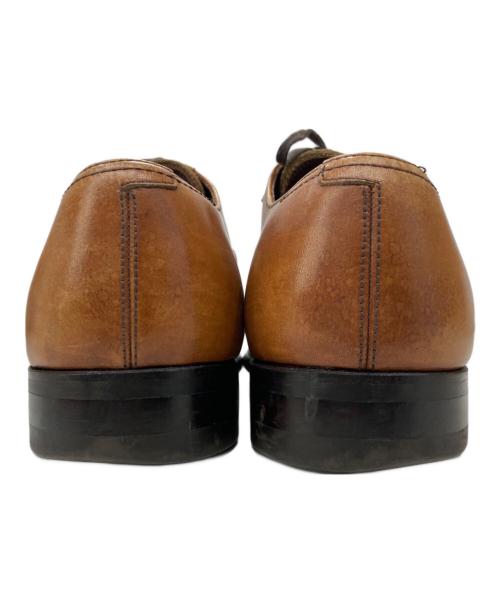 UNION IMPERIAL（ユニオンインペリアル）UNION IMPERIAL (ユニオンインペリアル) 内羽根ストレートチップビジネスシューズ ブラウン サイズ:７の古着・服飾アイテム