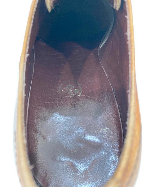 UNION IMPERIAL（ユニオンインペリアル）UNION IMPERIAL (ユニオンインペリアル) 内羽根ストレートチップビジネスシューズ ブラウン サイズ:７の古着・服飾アイテム