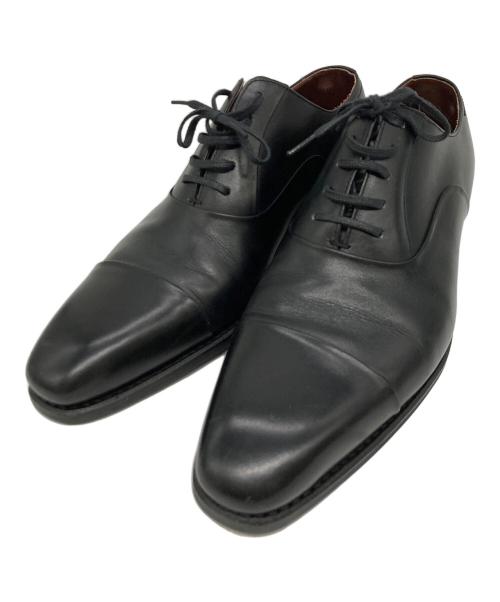 UNION IMPERIAL（ユニオンインペリアル）UNION IMPERIAL (ユニオンインペリアル) 内羽根ストレートチップビジネスシューズ ブラック サイズ:2　7/8の古着・服飾アイテム