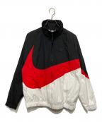 NIKEナイキ）の古着「M NSW HBR JKT　エム エヌエスダブリュー エイチビーアール ジャケット」｜レッド×ブラック