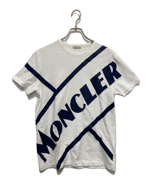 MONCLER（モンクレール）MONCLER (モンクレール) MAGLIA T-SHIRT ホワイト サイズ:不明の古着・服飾アイテム