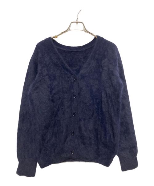 SHENERY（シーナリー）SHENERY (シーナリー) ファーカシミヤ3WAYニットカーディガン ネイビー サイズ:Fの古着・服飾アイテム