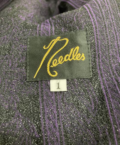 Needles（ニードルズ）Needles (ニードルズ) H.D.P.Pant  Paisley Stripe Lame Jq パープル サイズ:1の古着・服飾アイテム