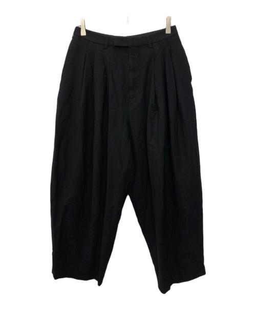 LAD MUSICIAN（ラッドミュージシャン）LAD MUSICIAN (ラッドミュージシャン) 3TUCK WIDE SLACKS ブラック サイズ:SIZE 42の古着・服飾アイテム