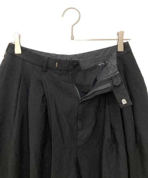 LAD MUSICIAN（ラッドミュージシャン）LAD MUSICIAN (ラッドミュージシャン) 3TUCK WIDE SLACKS ブラック サイズ:SIZE 42の古着・服飾アイテム