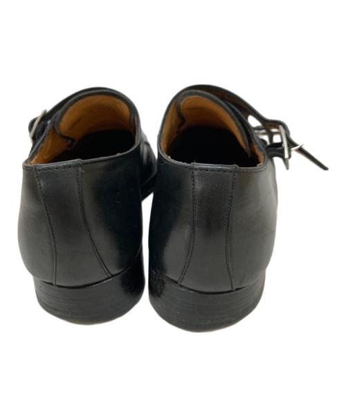Cordwainer（コードウェイナー）cordwainer (コードウェイナー) モンクストラップレザーシューズ ブラック サイズ:6の古着・服飾アイテム