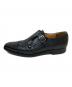 cordwainer (コードウェイナー) モンクストラップレザーシューズ ブラック サイズ:6：5000円