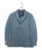POLO RALPH LAURENポロ・ラルフローレン）の古着「コトンシャンブレーテーラードジャケット」｜ネイビー