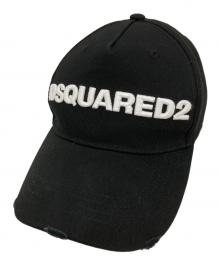DSQUARED2（ディースクエアード）の古着「ロゴ キャップ」｜ブラック