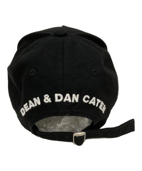 DSQUARED2（ディースクエアード）DSQUARED2 (ディースクエアード) ロゴ キャップ ブラックの古着・服飾アイテム