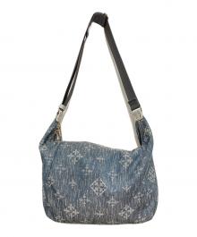 russet（ラシット）の古着「DENIM JACQUARD  スリングバッグ」｜インディゴ