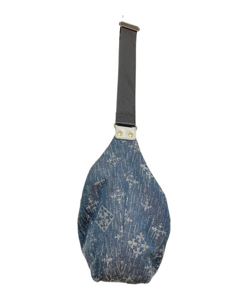 russet（ラシット）russet (ラシット) DENIM JACQUARD  スリングバッグ インディゴの古着・服飾アイテム