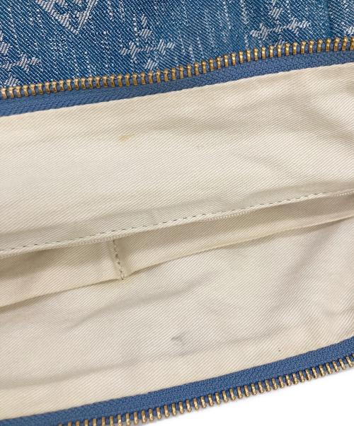 russet（ラシット）russet (ラシット) DENIM JACQUARD  スリングバッグ インディゴの古着・服飾アイテム