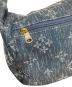 中古・古着 russet (ラシット) DENIM JACQUARD  スリングバッグ インディゴ：8000円