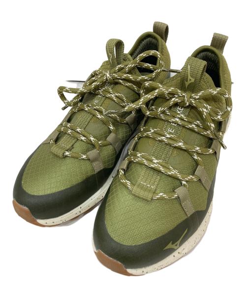 MIZUNO（ミズノ）MIZUNO (ミズノ) WAVE EVOKE GTX グリーン サイズ:23.5の古着・服飾アイテム