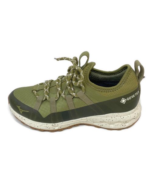MIZUNO（ミズノ）MIZUNO (ミズノ) WAVE EVOKE GTX グリーン サイズ:23.5の古着・服飾アイテム