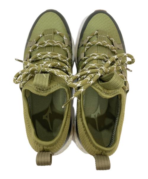 MIZUNO（ミズノ）MIZUNO (ミズノ) WAVE EVOKE GTX グリーン サイズ:23.5の古着・服飾アイテム