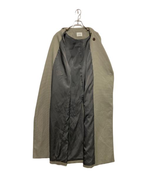 MIESROHE（ミースロエ）MIESROHE (ミースロエ) ステンカラーコート グレーの古着・服飾アイテム