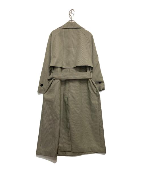 MIESROHE（ミースロエ）MIESROHE (ミースロエ) ステンカラーコート グレーの古着・服飾アイテム