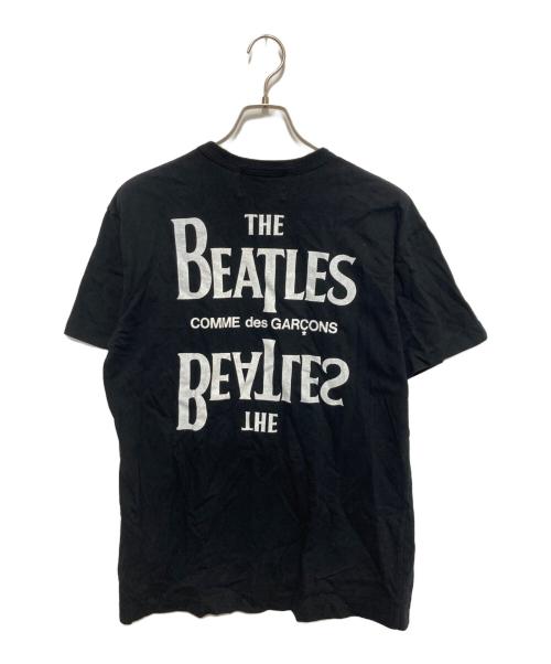 COMME des GARCONS（コムデギャルソン）COMME des GARCONS (コムデギャルソン) beatles (ビートルズ) プリントTシャツ ブラック サイズ:XXLの古着・服飾アイテム