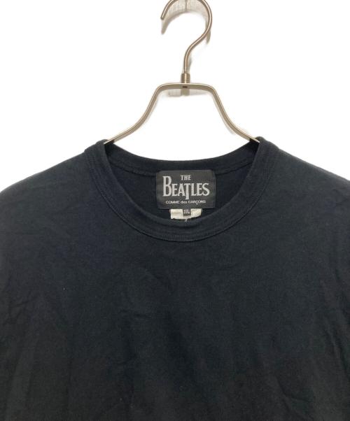 COMME des GARCONS（コムデギャルソン）COMME des GARCONS (コムデギャルソン) beatles (ビートルズ) プリントTシャツ ブラック サイズ:XXLの古着・服飾アイテム